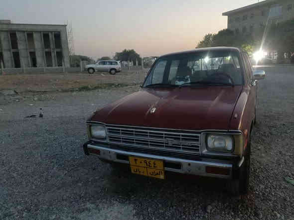 توێتا پیکاب بۆ فرۆشتن مۆدێل 1983 هەمووگیانی لەسەر دەقی شەریکە ماوە لۆک لۆکە سەنەوی هەیەو بەشەرتی حاسیبە گێڕو مەکینەو ئەکسل و تەقەو ڕەقەی بەشەرت وایەرمەنی هەموو گیانی ئیشەکا چوار تایەو ویلی لۆکی لەژێرە دەعموو لێدرانی نیە ماڵی دۆستە سعری 42 وەرەقەو کەمێک مەعمەلە شوێن کەلار موشتەری نیت بێزارم مەکە ***********_***********
