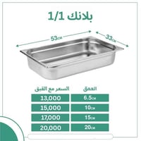 بلانكات و تجهيز جميع انواع ومعدات المطاعم ب ارخص الاسعار ‼️   للطلب و ...