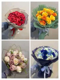 ورد طبيعي • ورد اصطناعي • ألوان متعددة