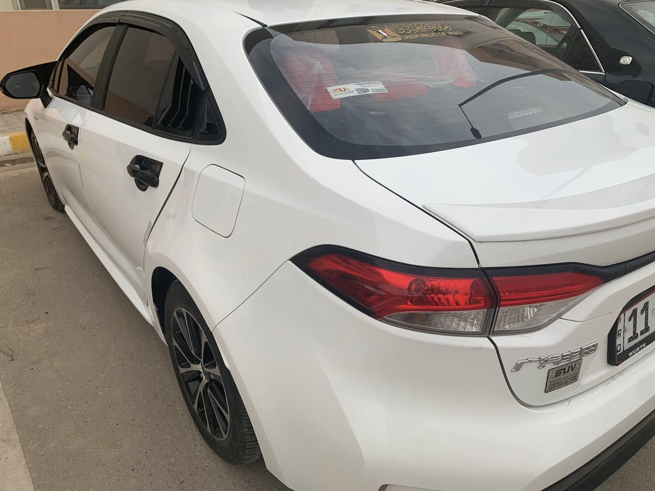 كوريلا ليفين ٢٠٢٥ صيني
ماشيه  30 الف قابله للزياده

السياره فول مواصفات فتحه سقف

كرسي السائق كهربائي

الكشنات احمر واسود

مغلفه ارضيه وصندوق

وباقي المواصفات معروفه

ملاحظات

بيها فقط جاملغين الخلفيات 

خلف السايق  طعج

وخلف الصدر نكرات 

الضربات فقط ساحبهن ممصلحات

اثر خباثه مو ضربه

وبيها  شخط بسيط باب الصدر بلتضليع 

وتكحيله بلدعاميه الاماميه وطخه بلدعاميه  بلحافه

والدعاميه والبنيد بي تنكير قليل مال حصو 

والدعاميه الخلفيه ايضا تكحيله

رقم بغداد باسمي 

العنوان بغداد   حي الوحده   

السعر ١٤٣  ورقه بيها مجال بسيط


**إذا كنت صاحب هذا الإعلان وتريد حذفه لأي سبب، رجاءا أرسل رسالة إلى الدعم الفني**