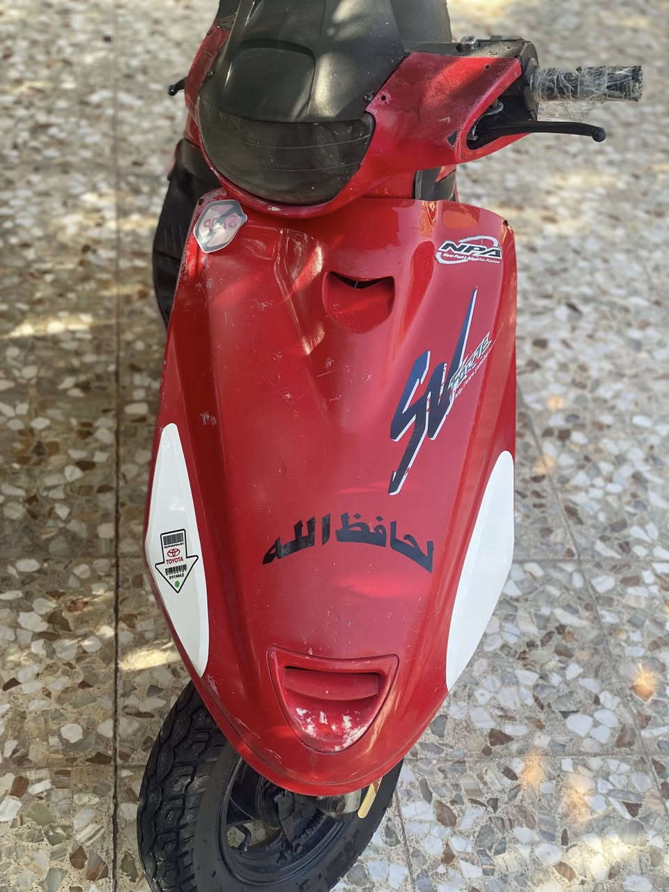 السلام عليكم ورحمة الله وبركاته 
دراجة فراشة السعر 275 الف درجة مرتبة ما ناقصها شي 
العنوان حلة مركز ***********
