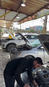 كيا فورتي • تبديل كمبريسر • تنظيف منظومة التبريد