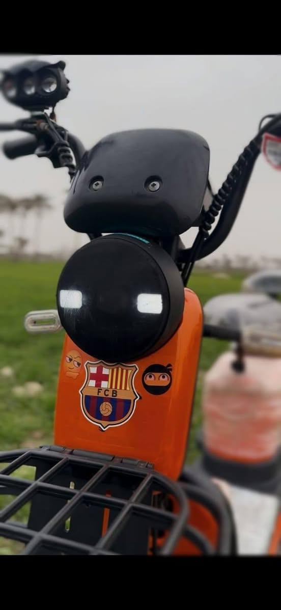 *سلام عليكم ورحمة الله 👋*
*🚨 للبيع دراجة شحن كهربائية موديل 2024 🚨*

*⚡ المواصفات:*
✅ *البطاريات:* 5 بطاريات نظيفات بحالة ممتازة 🔋
✅ *السرعة:* توصل 60 كم/ساعة  
✅ *النمر:* 4 نمر
✅ *التشغيل:* سويچ + بصمة
✅ *الإضافات:* سلة أمامية + إنارة LED قوية
✅ *تاريخ الشراء:* شهر 8 / 2025 - استخدام شهرين فقط

*🔥 الحالة:* نظيفة جداً شبه وكالة، نفس ما موضحة بالصور

*💰 السعر:* 360 وبيها مجال بسيط للشراي 

*📍 المكان:* النجف الأشرف           
*📱 للتواصل:* مراسلة خاص فقط


**إذا كنت صاحب هذا الإعلان وتريد حذفه لأي سبب، رجاءا أرسل رسالة إلى الدعم الفني**