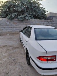 سمند ٢٠١٣ • ابيض كرستال • رقم بغداد انكليزي