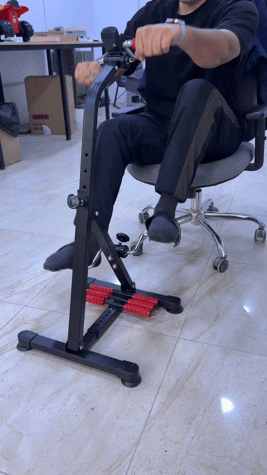 ✨ جهاز تمرين اليد والرجل الكبير… خليك بصحة أفضل كل يوم!

🔥 مناسب للتمارين الخفيفة، إعادة التأهيل، وتقوية العضلات بدون ضغط على المفاصل.

🚴‍♂️ مزوّد بعدّاد رقمي يعرض الوقت، الدورات، والسعرات بدقة.

💪 يساعدك على تقوية الذراعين والساقين وتنشيط الدورة الدموية بسهولة.

🦶 يأتي مع رولات تدليك للقدمين تمنحك راحة إضافية أثناء الجلوس.

🔒 قاعدة ثابتة، خامة قوية، ومقاومة قابلة للتعديل حسب رغبتك.

💯 جهاز عملي وهادئ ويعمل بدون كهرباء… مناسب للبيت والمكتب وغرف العلاج.

ابدأ تمرينك من اليوم وخلّي صحتك أفضل! بغداد, العراق


**إذا كنت صاحب هذا الإعلان وتريد حذفه لأي سبب، رجاءا أرسل رسالة إلى الدعم الفني**