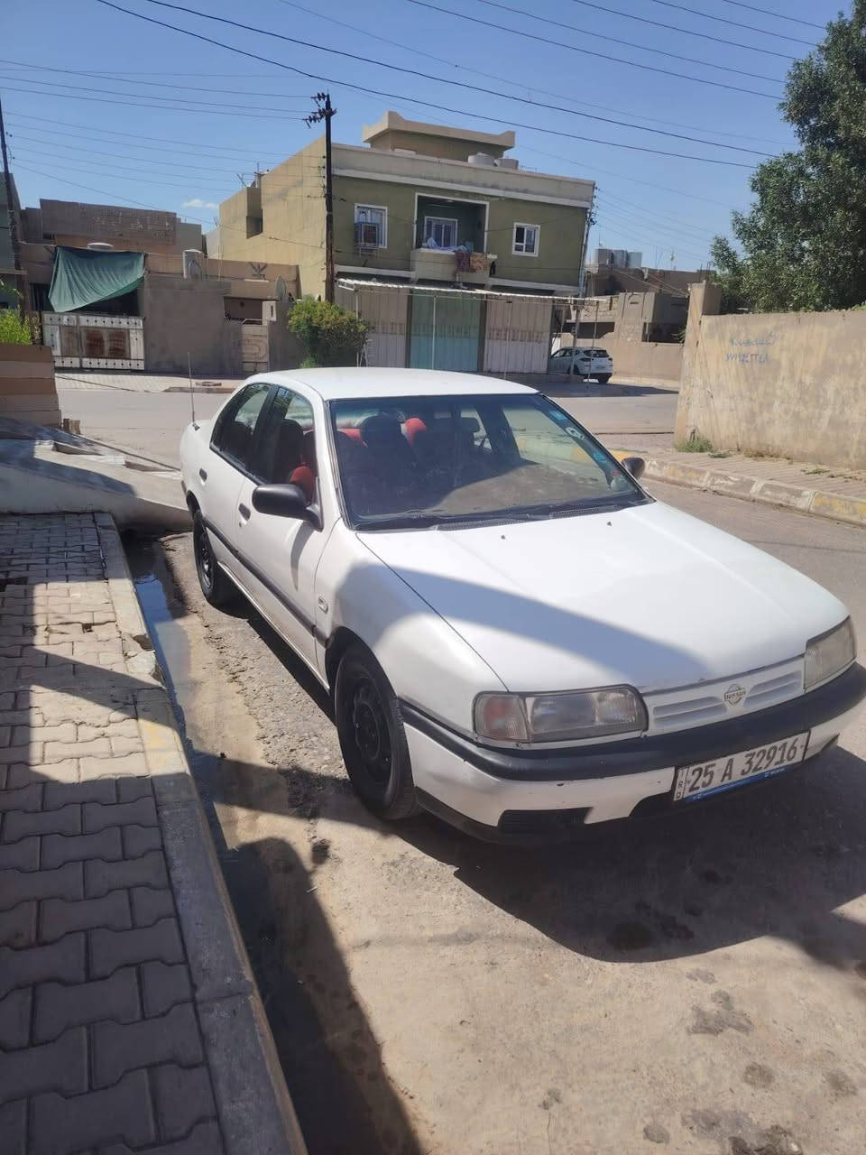 نيسان بريمره 91مشروع وطني لحد 2030مجدد بدون ظربه      بدون صبغ مكفوله فقط نص بنيد صبغ لغرض جلح تبريد نقص غاز فقط السياره جاهزه من كلشي اتصال***********
