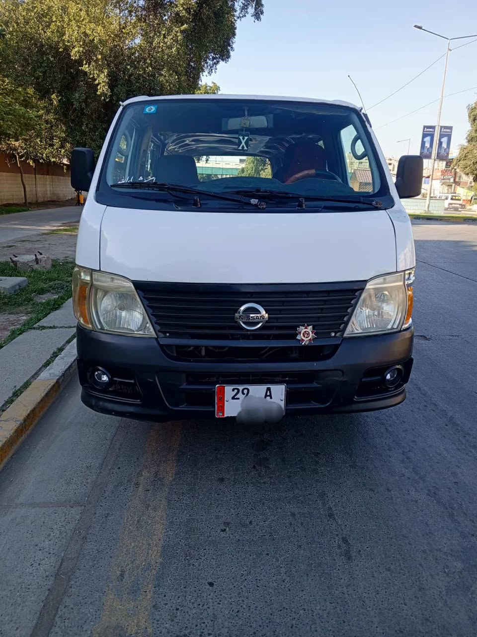 سلام عليكم للبيع نيسان موديل 2009 رقم واسط دولي بيهاا صبغ جوة شريط مكينة VVT-i 2.5  مكان ابو غريب 
***********
