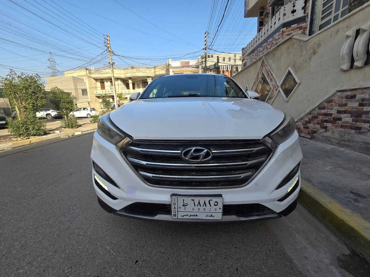 توسان خليجي موديل ٢٠١٨ رقم بغداد تحويل مباشر  خليجي محرك ٢٠٠٠ دووش شاشه كبيرا كامرا دواره داخل صاج تبريد امامي خلفي مري شفط يدات نيكل فوول تحكمات  محرك كير صدر تبريد جاهز وممتاز بيه مكانات صبغ ابيع مصبوغ السعر 122  الاتصال ***********
