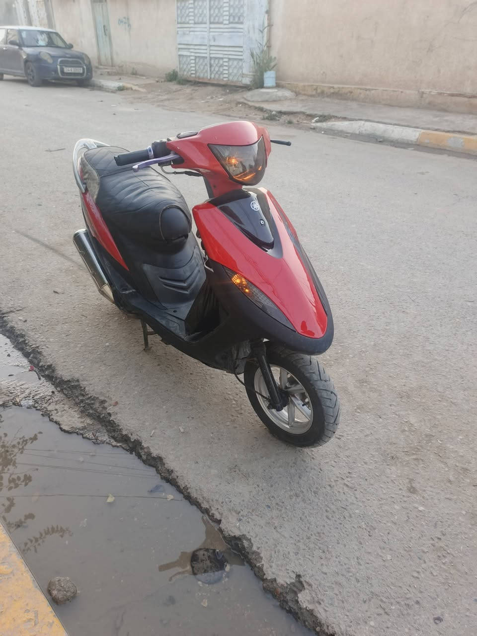 السلام عليكم دراجه للبيع
دراجه ما نقص هالشي مزوده 55
 العنوان كربلاء حي العامل شراي بخير ويدلل
السعر650 وبيها مجال***********
