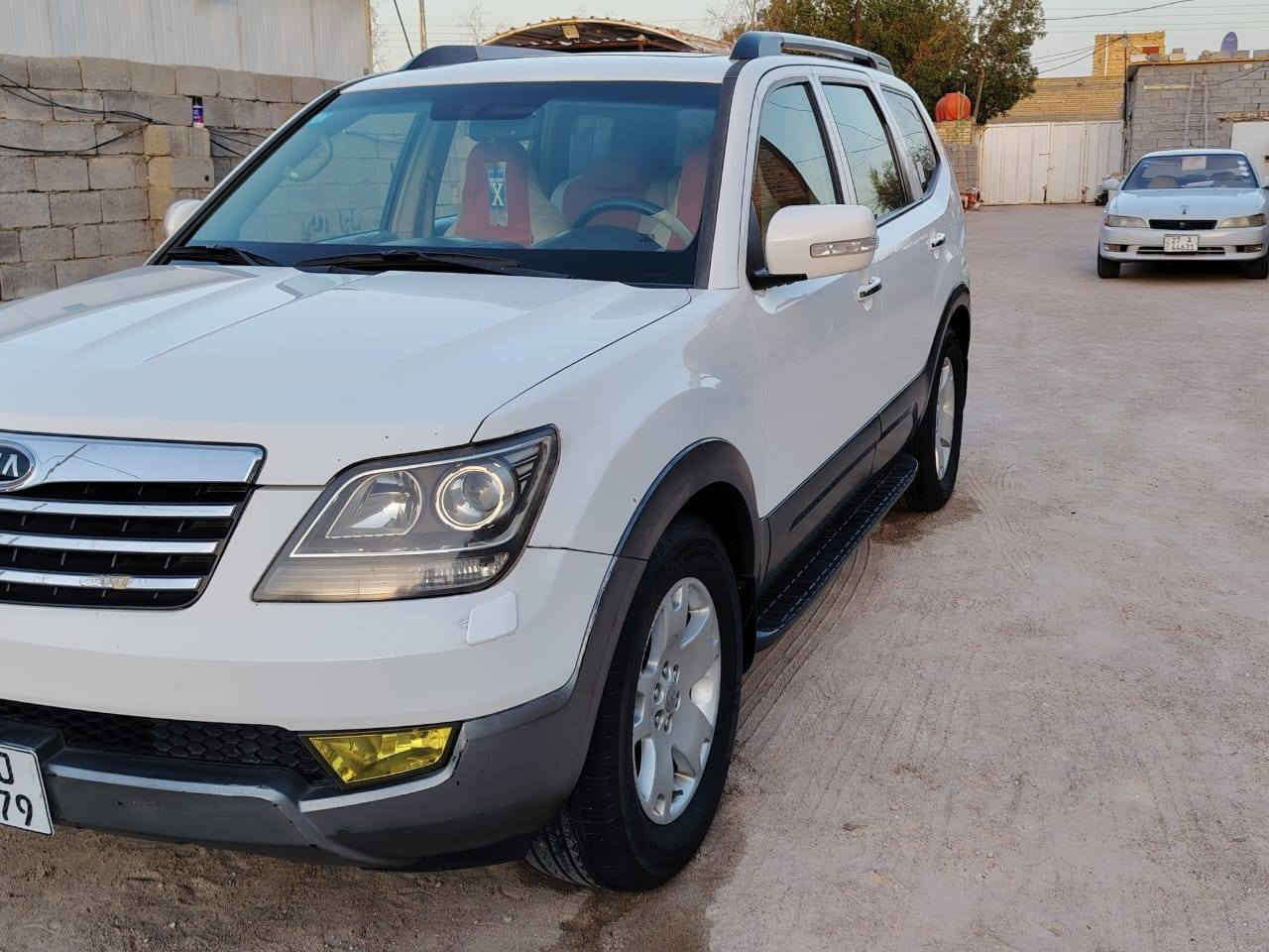 كيا موهافي خليجي موديل ٢٠١٣
كفالة عامة من الصبغ والضربة
تبريد ٣ قطع
عدد بصمة ٢
فور ويل 
فتحة بالقماره 
السياره فول مواصفات واحد على واحد 
تخم تاير جديد
حدادية خلفي وأمامي جديد
محرك ٣٨٠٠ / ٦اسلندر لا تبخير ولا تنقيص 
تحكم ستيرن 
مرايات شفط + جنطة شفط
كامرة خلفية + حساس
كشنات جلد خزن ميموري 
كير كفالة جديد
رقم انگليزي بغداد بأسمي 
السياره مكانها ناصرية ناحية الفضلية للتواصل / ***********
