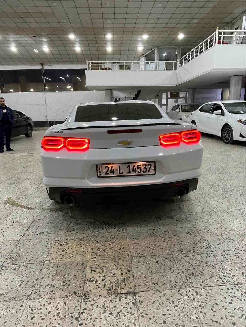 كامارو LS
موديل 2023
18الف ماشية
جاملغ امامي و خلفي صبغ بدون دواخل 
سعر 165$بيها مجال
عنوان دهوك 
رقم مبايل واتساب *********** دهوك, العراق
