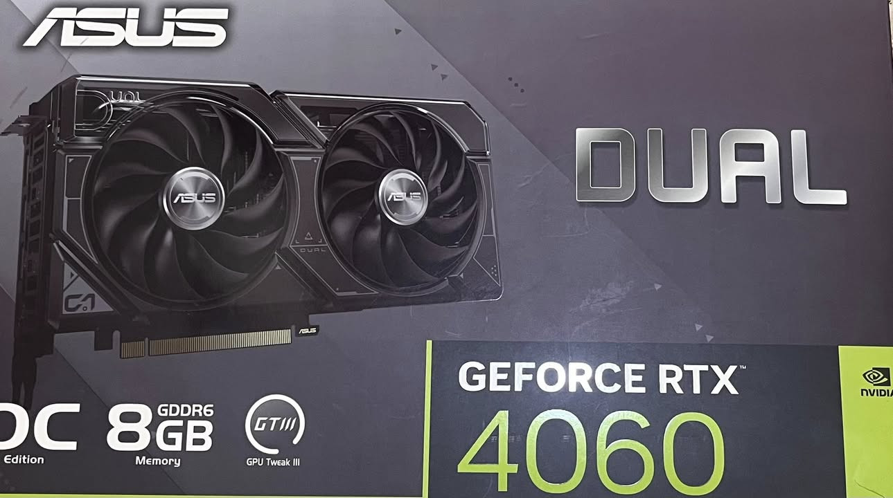 كرت شاشه RTX 4060 8G مستخدم نظيف جدا مثل ما موضح بالصورة سعره 400الف وبيه مجال


**إذا كنت صاحب هذا الإعلان وتريد حذفه لأي سبب، رجاءا أرسل رسالة إلى الدعم الفني**