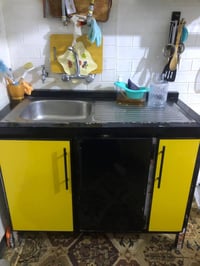 كاونتر سنك ملحق • نظيف ٩٠٪ • الكاظمية