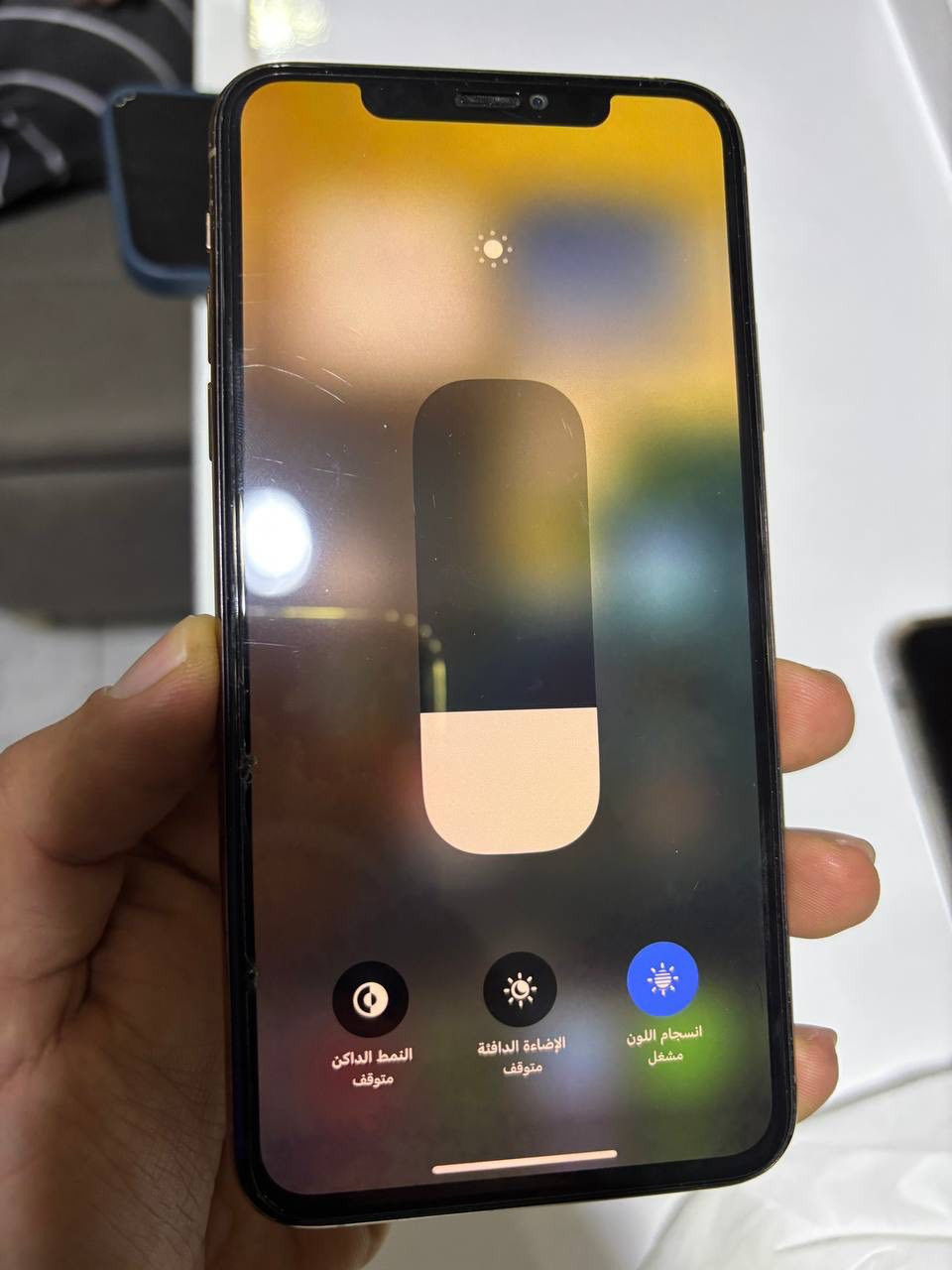 ‎ايفون 11pro max256 شمباني الجهاز مبدل شاشه فقط وكلشي بي شغال ١٠٠٪؜ السعر 275 وبي مجال بسيط مكاني بغداد حي الجامعه***********
