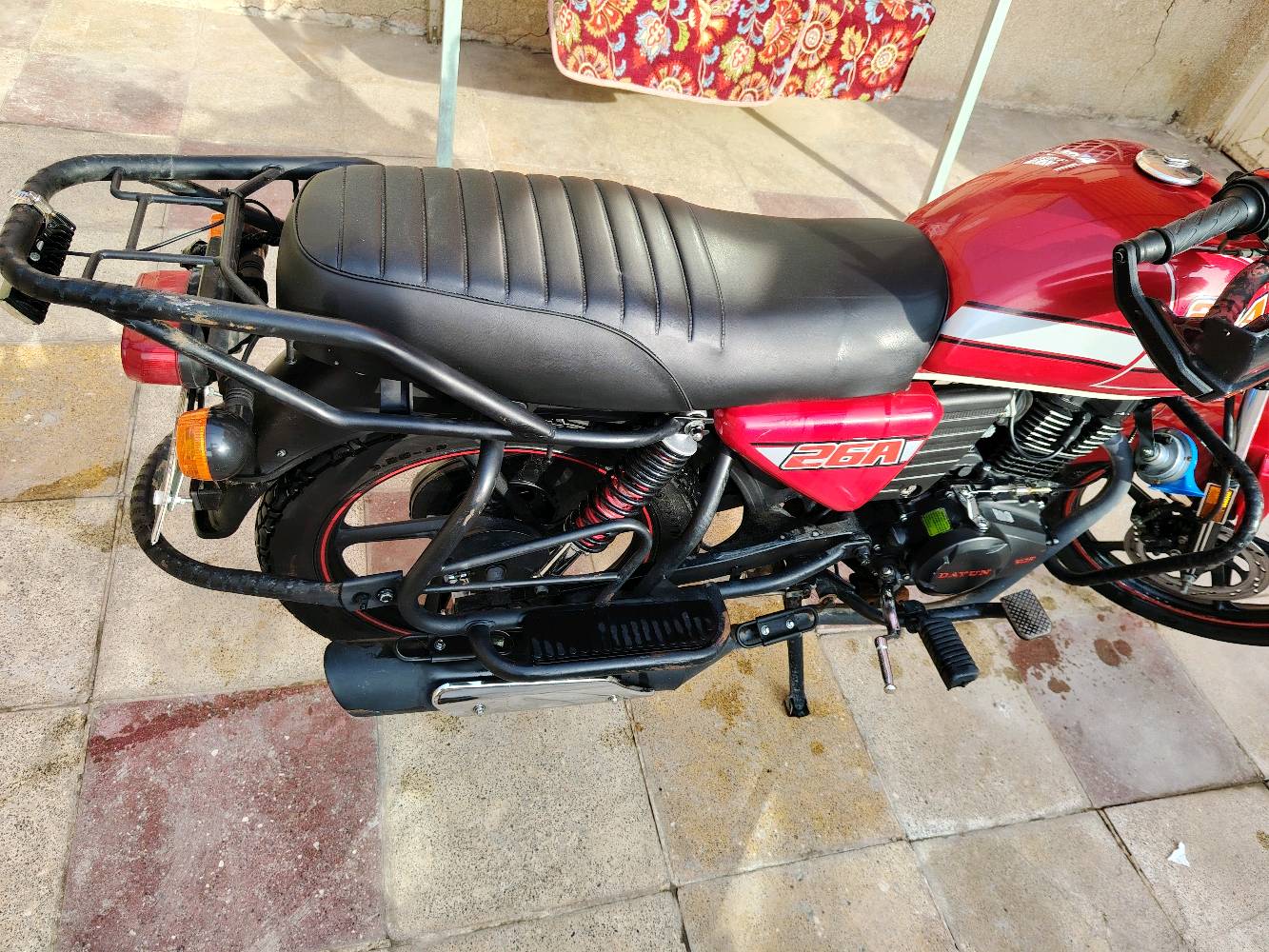  سلام عليكم دراجه لبيع رقم وسنويه بسمي نجف نكليزي مداور ثاني يوم دراجه جديده كلشي معايزه مديل 23 سعر 2250 وبيه مجال حك جيه مكان نجف كوفه حي ميسان محرك 200 رقم ***********