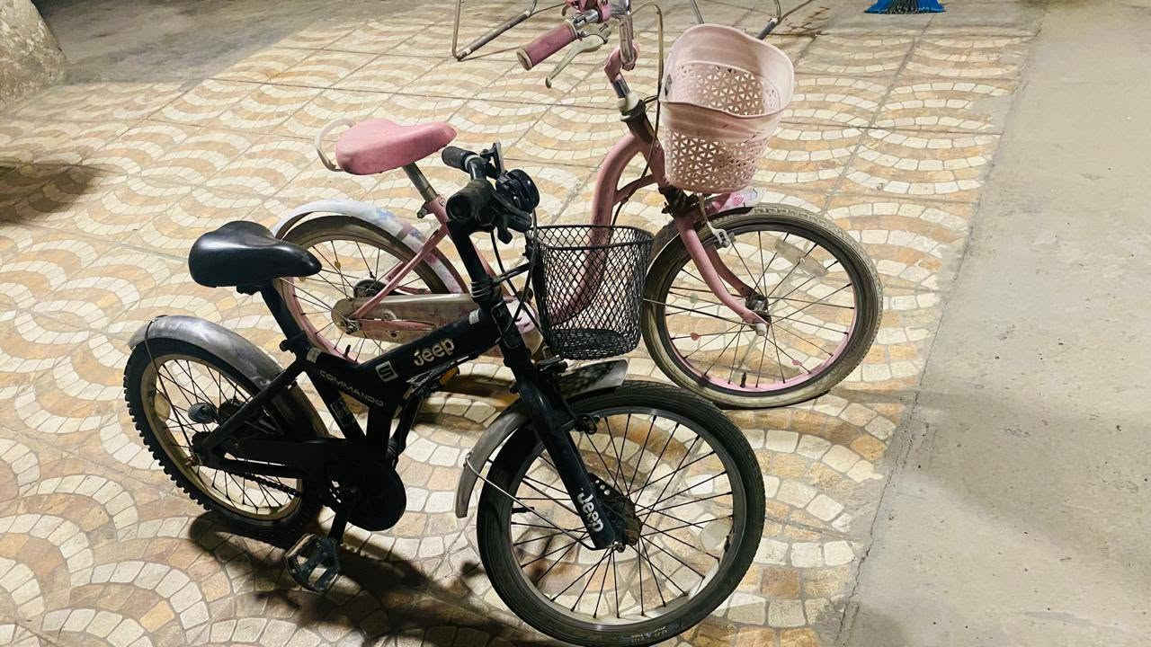 🚲 للبيع بايسكلات بحالة جيده

- بايسكل قياس 18
- بايسكل قياس 16

✨ مناسبين للأطفال والاستخدام اليومي
✨ مريحين وخفيفين بالحركة
✨ نظيفين وجاهزين للاستخدام
📞 للتواصل: (***********)

