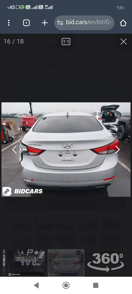 السلام عليكم النتره امريكيه رقم بغداد دولي...
بدون حادث وبدون ايرباك بجم كبس
السياره فول مواصفات يعني لمتد ....٢٠١٦
فتحه بصمه كشنات كهرباء جلد تدفى بل كشن
صدر امامي خلفي شادهن جدت تبريد تدفى
كير مكينه مكفولات يعني ماتصرف عليه
صور السياره مال امريكيا بل صور ...
ملاحظه ...
السياره هذا الون يجرد بيهه كلير صفحه 
اي سونار ايعجبك اخذه بدون حادث فقط 
كلير اني ابيع احزام ...حجم المكينة ٢٠٠٠
مكان السياره بغداد الشعب شارع الصحه 
السعر ١٠٥وبيهه مجال بصيط حك جيتك
***********
