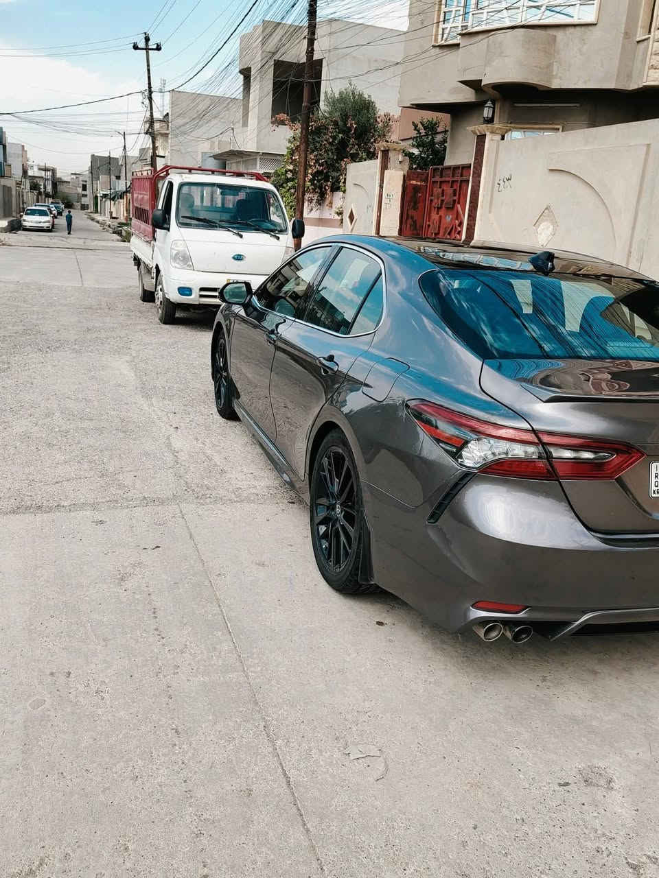 السلام عليكم
كامري 2023
سنويه جديد

رقم أربيل الجديد
شرط التحويل 
ماشيه 89
.
الضرر 
جاملخ خلفي بدون دواخل بدون اير باك
بدون شاصي 
شرط الفحص والسونار 
.
المواصفات 
فئة XSE
شحن لاسلكي
كشنات جلد 
كشنات تدفئه 
بانوراما 
رادار امامي
ونقطه عمياء خلفي
شفتات ستيرن 
شاشه كبيره 
ثلاث أنظمة قياده 
وتثبيت سرعه تفاعلي 
تحديد مسار 
تحكمات ستيرن 
❤️الموقع الموصل 
معروفه مواصفات الxse
كثير مواصفات ما مذكوره اسف عالاطاله
السعر 225 بيها مجال
***********واتساب
***********
