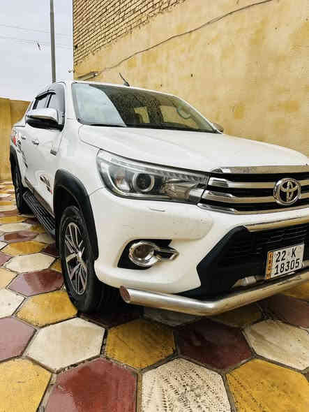 تيوتا هايلوكس 2018  گاز
مكفوله كفاله عامه بيه فقط رصعه مكتوب ب سونار بارد 
وبيه شخط موضح بلصور والسونار بلمنشور
فول مواصفات كير اوتو بصمه مري شفط تحكم ستيرن 
كامرا دوار بيه هواي مواصفات 
حداديه 100% كير مكينه كفاله 
ماشيه 239 الف 
مابيه نقص ولا برغي  
رقم أربيل إنكليزي سنويه للنهاية 2029
مكان السياره العماره 
***********2
السعر 250 وبيه مجال بصيط
