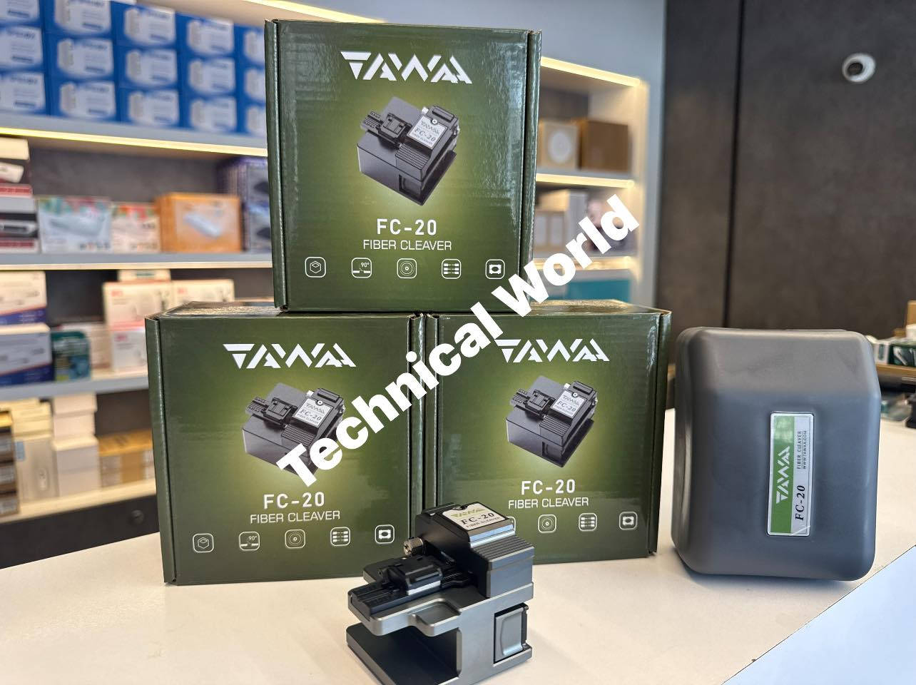 🔧✨ تاوا FC-20 Fiber Cleaver ✨🔧
قاطع فايبر احترافي بدقة عالية لأعمال اللحام والشبكات

إذا تريد قطع نظيف 100% بدون فقدان إشارة 👌
اختيارك الصح هو تاوا FC-20

✅ قص دقيق بزاوية 90°
✅ أداء ثابت ونتائج مثالية قبل اللحام
✅ هيكل قوي يتحمل العمل الميداني
✅ مناسب لمشاريع FTTH وفنيي الإنترنت
✅ يأتي مع علبة حفظ للحماية والتنقل

🎯 مثالي لشركات الإنترنت ومهندسي وفنيي الألياف الضوئية

‎متوفر توصيل الى بغداد وجميع المحافظات 🚙🚗      

‎‏‎📞*********** 
‎‏‎📞*********** 

📲 رابط التواصل على واتساب مباشر
https://wa.me/9647759500059
https://wa.me/9647838334480

‎📍 العنوان : شارع الصناعة مقابل الجامعة التكنولوجية فلكة باب الرئاسة
