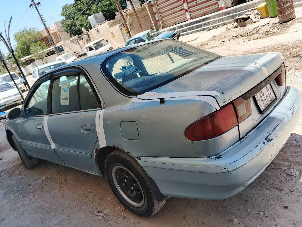 سلام عليكم سوناتة توو للبيع دولي بسمي كاملة مكملة تبريد ثلج محرك 800 كير اوتو تخم تاير جديد كهربائياتهة كلهة شغالة مكانهة سامرة السعر 40 وبيهة مجال للستفسار اكثر ***********
