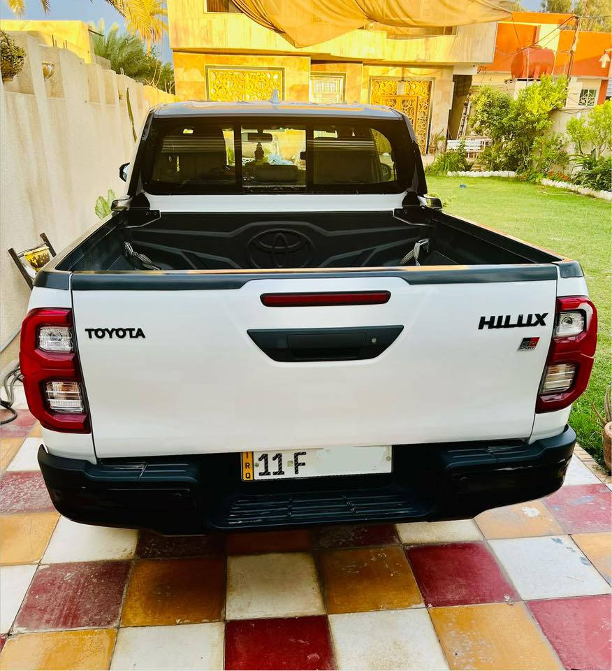 السيارة هايلوكس جي ار GR 2024
السيارة كفالة عامة 
السيارة ماشية 64 الف 
فول مواصفات ومواصفات الGR معروفه 
عليها كاعيات واضافات ودوشمه GR كاملة
السيارة وارد كويتي 
رقم السيارة بغداد 

 رقمي الاستفسار ***********
