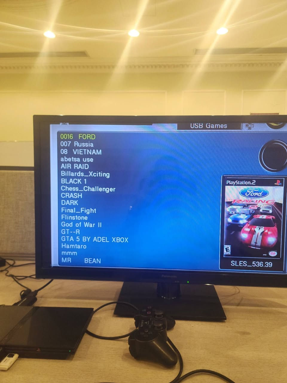 بلي ٢ سلم نظيف مهكر
مكان القرص مادري بي شغال او لا ممفحوص 
السعر ٤٥ الف 
مكاني الحريه بغداد 
الملحقات 
كيبل باور محوله 
فيشه ٣ الوان 
دبل جوستك شغالات 
دبل مموريات كارد 
فلاش مموري ١٦ غيغا بي ٣١ لعبه 
متوفر توصيل ٥ الف لكل المحافظات العراقيه


**إذا كنت صاحب هذا الإعلان وتريد حذفه لأي سبب، رجاءا أرسل رسالة إلى الدعم الفني**