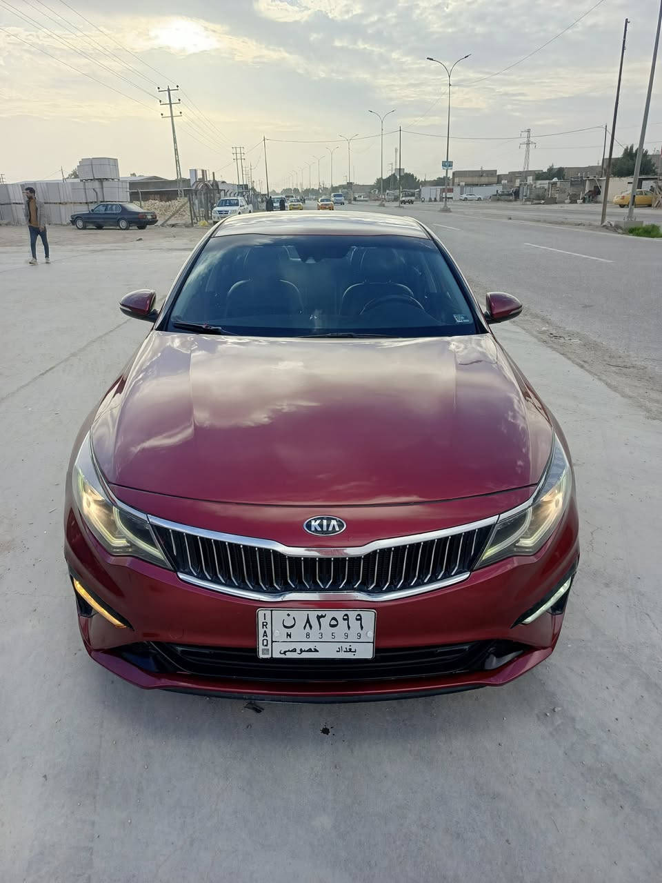 السلام عليكم
للبيع فقط 

اوبتيما 2019 وارد أمريكي 

لون كرزي 🍒 

رقم بغداد 

ماشيه 100

فول مواصفات واحد علا واحد من عده البني رامه 

حادث بنيد مصبوغ فقط بدون تبديل السونار موجود بل منشور 

السياره جاهزة وجديده واحله من الصوره بعد 

بصمه 

بصمه ابواب 

كشن كهربائي 

رادارات جانبيه

حساسات خلفيه 

اشاره بل مري 

لدات 

دبل اكزوز 

بعد بيها مواصفات اهواي 

السعر 145 بيها مجال 

مكان الديوانية عفك 

اتصال علا الرقم فقط 

‏‪***********‬‏
