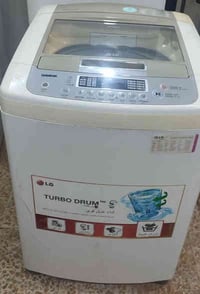 غسالة ال جي ١٥ كيلو شغال كامل نظيف جدا ٢٢٠ الف ميز شاشه اخو الجديد ٧٠ ...