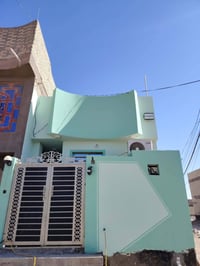 بيت ١٠٠ متر على ساحه حديقه بي طولاني طابق واحد بناء درجه اولى طابوك نه...