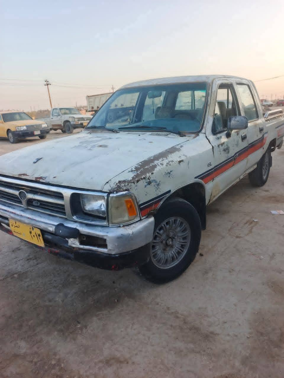 السلام عليكم 
بيكم موديل 1990
رقمه نجف صدامي 
تخم تاير  حداديه مكينه كير
العنوان ذي قار قضاء الفجر 
غير متواجد ع النت 
الاتصال ***********
