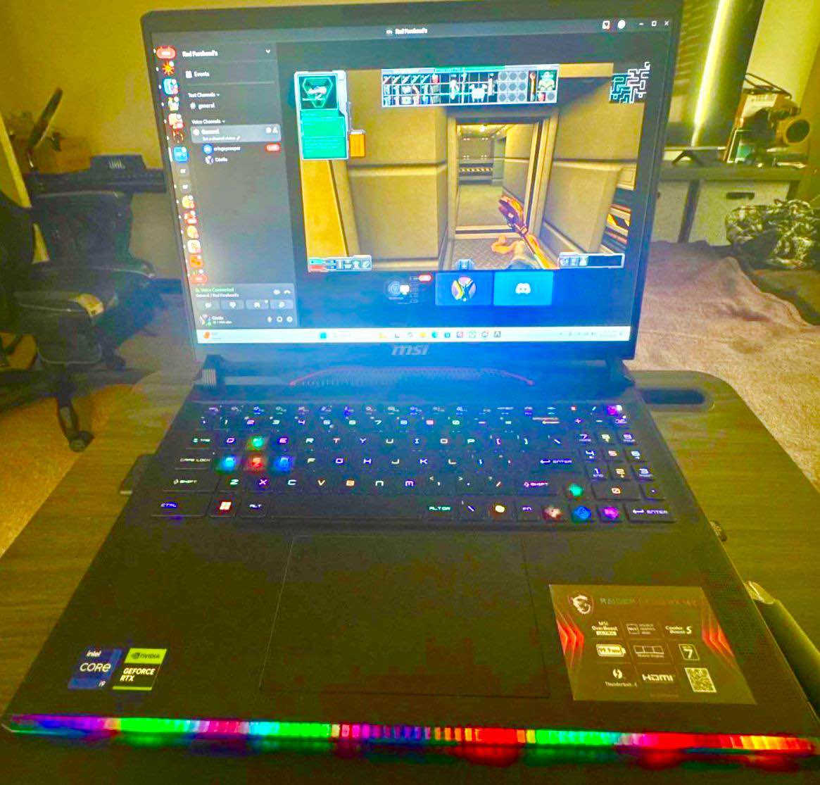 سلام عليكم 
لابتوب msi قليل الاستخدام صنع 2024 المواصفات هنا بالوصف و الصور

MSI GE68HX Raider 16" 144Hz FHD+
14th Gen Intel 24-Core i9-14900HX, 
GeForce RTX 4070, 32GB DDR5 RAM, 
1TB SSD, 
RGB Backlit, 
Wi-Fi 7, 
Windows 11 Home

السعر : 2,500,000 د.ع
مكاني دهوك دهوك, العراق


**إذا كنت صاحب هذا الإعلان وتريد حذفه لأي سبب، رجاءا أرسل رسالة إلى الدعم الفني**