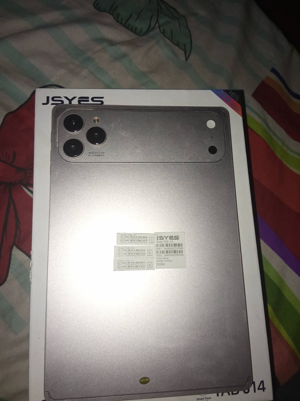 السلام عليكم عندي تاب جيسؤس 14 شبيه  ال17 تاب  صار. شهر من خذته بعد جديد الذاكرة 1تير  السعر 200 الشراي يجي خاص


**إذا كنت صاحب هذا الإعلان وتريد حذفه لأي سبب، رجاءا أرسل رسالة إلى الدعم الفني**