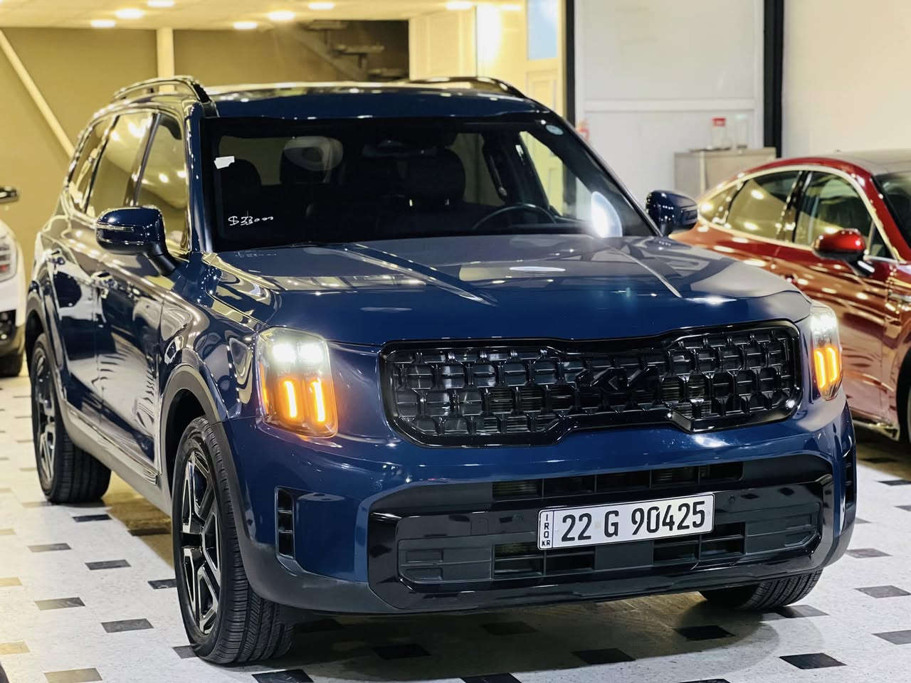 السيارة  : كيا تيلورايد 
الموديل :  2024 
الحادث : تبديل جاملغ اصلي نفس اللون 
الايرباك : دركة + بردة (سستم اصلي شغال )
الرقم     : اربيل تحويل او وكالة 
السعر    : 33.000$ 💸🔥
البـيـع   : نقد او تقسيط 
 ________________________________________
🛑 المواصفات  العامة :
♦️المحرك (V6 (3800 
♦️عداد المسافة 25000km 
♦️اللون ازرق غامق 🔵
♦️بصمة تشغيل وتشغيل عن بعد
♦️ شاشة امامية 
♦️تحكم مقود
♦️فتحة سقف 
♦️كامرات 
♦️داخل جلد لون اسود 
♦️كشن كهرباء 
♦️كشن خزن ميموري
♦️ رادارات امامي خلفي 
♦️وضعيات متعددة للقيادة
♦️سايد بريك بصمة
♦️كشن تدفئة تبريد
♦️تدفئة مقود 
♦️رادار امامي خلفي 
♦️انظمة قيادة متعددة 
♦️ قيادة ذاتية 
♦️بريك الطوارئ 
♦️ابل كاربلي  
♦️ تبريد خلفي 
♦️شاحن لاسلكي 
♦️صندوق كهرباء 
♦️مري شفط 
________________________________________
#معرض الفحام لتجارة السيارات

الاتصال على الارقام 
☎️المبيعات : ***********
☎️الادارة  : ***********

او زيارة المعرض على الموقع التالي :

📍النجف الاشرف / حي الجامعة / مقابل المدينة المائية سنتر جبل عامل .
