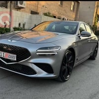 جنسس G70 برستيج 2023   6 سلندر تون تيربو  ماشيه 31 الف كيلو  لسياره حا...
