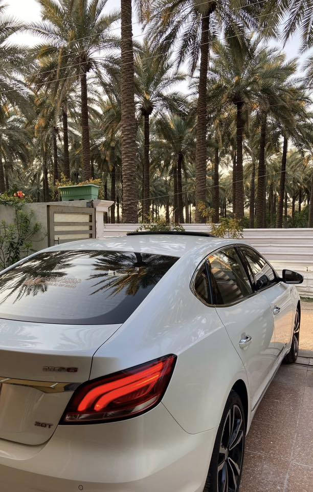 سلام عليكم سياره MG6موديل 2023  فول مواصفات للأخير داخل جلد احمر سياره مقفوله سعره 130 وبيه مجال مكانه الأنبار فلوجه ***********
