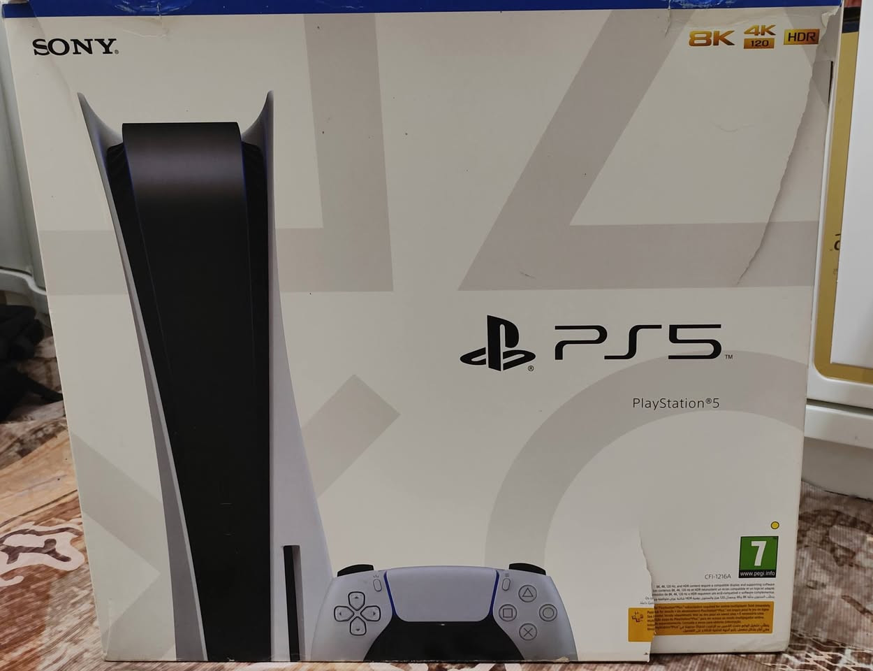 🎮 للبيع – بلايستيشن 5 (PS5 Fat) نسخة الأقراص
الجهاز بحالة ممتازة جداً استخدام قليل 
📌 المواصفات:
الموديل: PlayStation 5 (PS5 Fat)
الإصدار: نسخة الأقراص (Disc Edition)
النسخة: أوروبي
السعة التخزينية: 825GB
🎮 المرفقات:
يد تحكم أصلية عدد (1)
سلك الكهرباء الأصلي
سلك HDMI الأصلي
سلك شحن اليد
✅ مميزات الجهاز:
نظيف جداً
غير مفتوح ولم يخضع لأي صيانة
جميع ملحقاته الأساسية متوفرة
💰 السعر: 650 ألف دينار عراقي
📍 الموقع: كربلاء – الأمن الداخلي
📞 للاستفسار والتواصل: ***********
