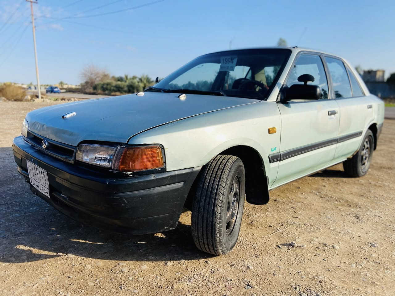 سلام عليكم 
سياره مازده حجم 323 موديل 1993  سياره بلاديه مابيه لا ضربه ولا صبغ صدر تمام محرك تمام كير تمام تخم تاير السياره مابيه نقص برقي تحويل ثاني يوم ترايك وين مايعجبك السياره  السعر 36 وبيه مجال شويه  العنوان الضلوعيه ***********
