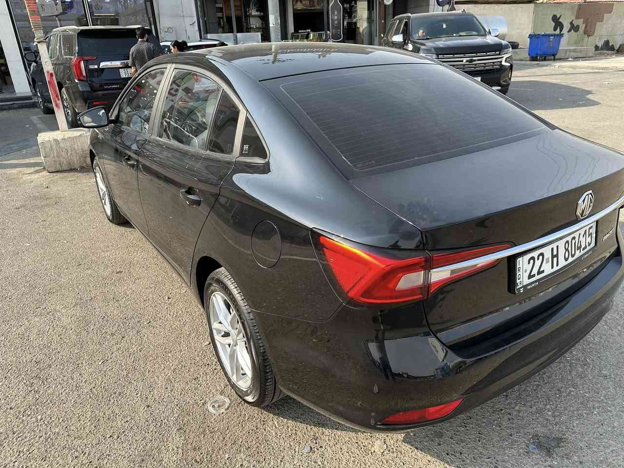 السلام عليكم للبيع ام جي 5 موديل 23 
ماشيه 42 سياره مكفوله رقم اربيل السعر97 وبيه مجال مكاني بغداد ***********
