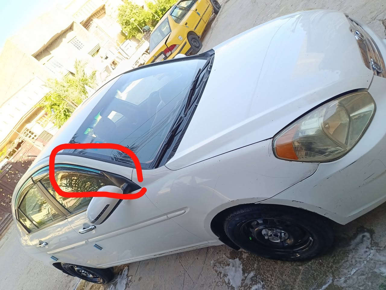 سلام عليكم اكسنت موديل ١١ رقم بغداد دولي تحويل مباشر محرك وكير لوك صدر خلفي امامي جديد تخم تاير هوة ول اويالة جديد تبريد ثلج تبديل جاملغ ايسر بدون دواخل أبد بجم كبس لوك داخل بيجي جام كهرباء وبيهة هاي الماشر علية تراي زيرو السعر ٧٨ وبيه مجال للطيبين كلش بصيط رقم الهاتف 
***********
*********** العنوان بغداد كاضمية او شعلة وبل عافيه على ياخذة
