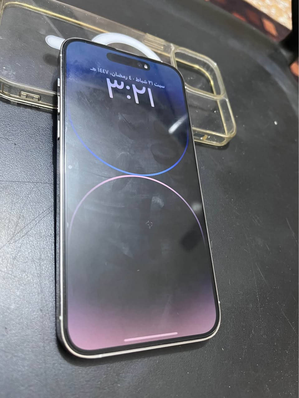 ايفون ١٤ برو ماكس نظيف اي خدش مابي فقط بالشاشة خدش بسيط ذاكرة ٢٥٦ بطارية ٩٠ نظيف جدا جدا جدا الاطار الظهر الشاشة كلها نظيفة فقط شخط بسيط بيها الجهاز ماستر نموذج شرق اوسط عالمي نموذج M سعرة ٩٥٠ وبي مجال جدا بسيطً
للتواصل ***********
مكاني بغداد بغداد, العراق
