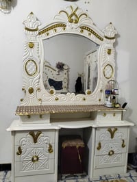 للبيع غرفة نوم نجارة عراقية بتصميم تركي 11 قطعة  السعر 900 الف للاستفس...