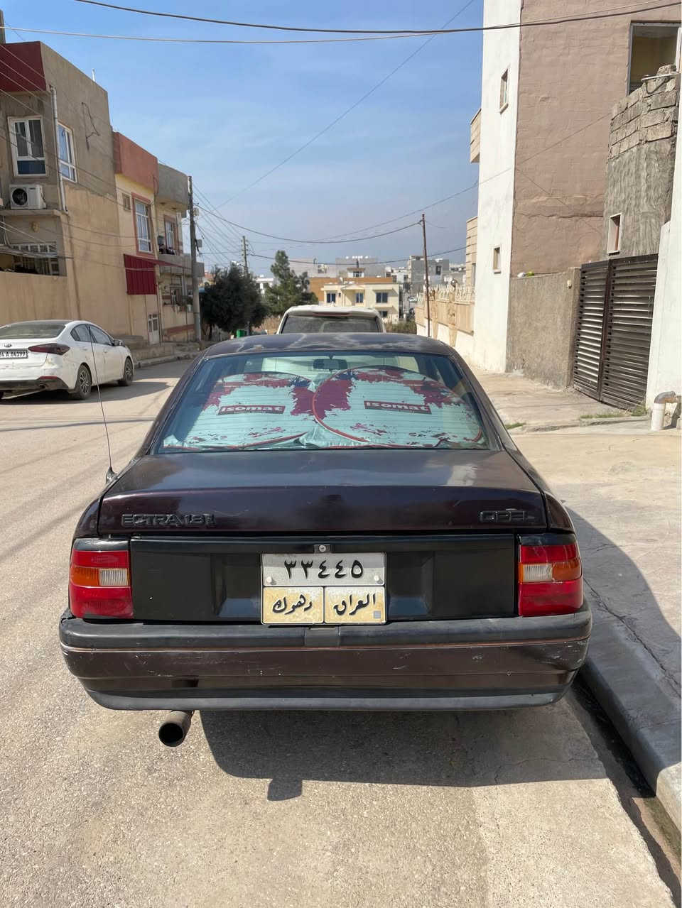 أوبل فكترا 
مكينة حجم 18 موديل 92 گير عادي سلايت سنوية إلى 2027 بدون صبغ ودعم السعر 34$ ومجال
*********** دهوك, العراق
