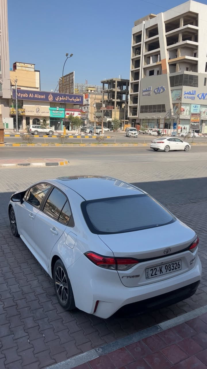 � للبيع: كورلا وارد صيني موديل 2024
السيارة بيه طخه فقط بسيطة موضحة بالصورة

العداد : 27 الف كيلو 

محرك اقتصادي 4 سلندر هايبرد
كير اوتماتيك مناسبة للاستخدام 
اليوم بسبب قلة الصرف 

*مواصفاته معروفه* 
 فتحة سقف 
كاميرا خلفية
دواخل احمر 
قطعتين تبريد 

ABS

نظام مانع الانزلاق

السيارة مكانها النجف الاشرف 
رقم اربيل
السعر 145 $ 

***********
