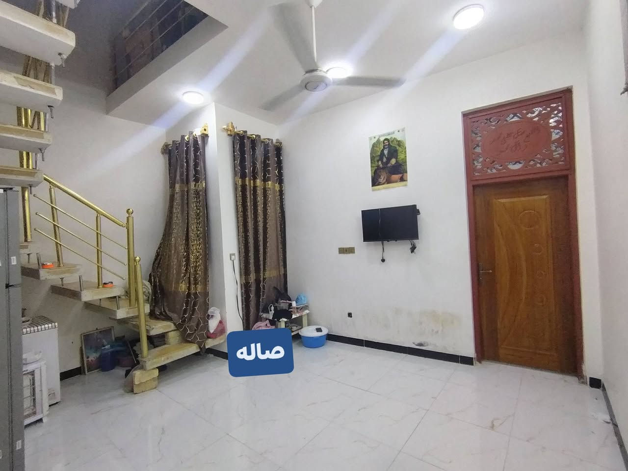 بسم الله الرحمن الرحيم اللهم صلي على محمد وآل محمد
دار للبيع طابو صرف المساحه ١٠٠متر متكون من غرفه نوم ومطبخ واستقبال وصحيات وصاله والطابق الثاني هيكل غير مسقف العنوان حي النهضه الأولى شارع مدرسه الفضائل قرب سيد بارود للاستفسار الاتصال على الرقم
 ***********
***********
غير متواجد علئ الفيس❌
اتصال فقط 📞
