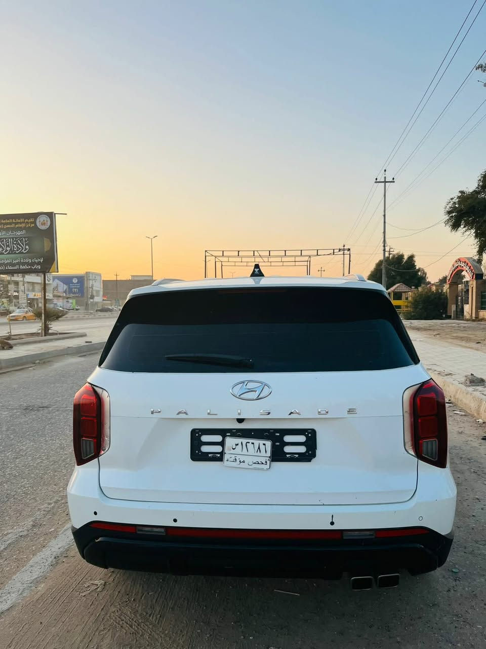 هيونداي باليسيد بيضاء 2023
سيارة نضيفة وجاهزة من كلشي 
ماشية 60الف وكسور
6سلندر 
بدون رقم 
وارد كوري 
ضررهه   قبق الجنطة فقط
عنوان/ديوانية 
الاتصال ***********
السعر: 270وبيهه مجال
