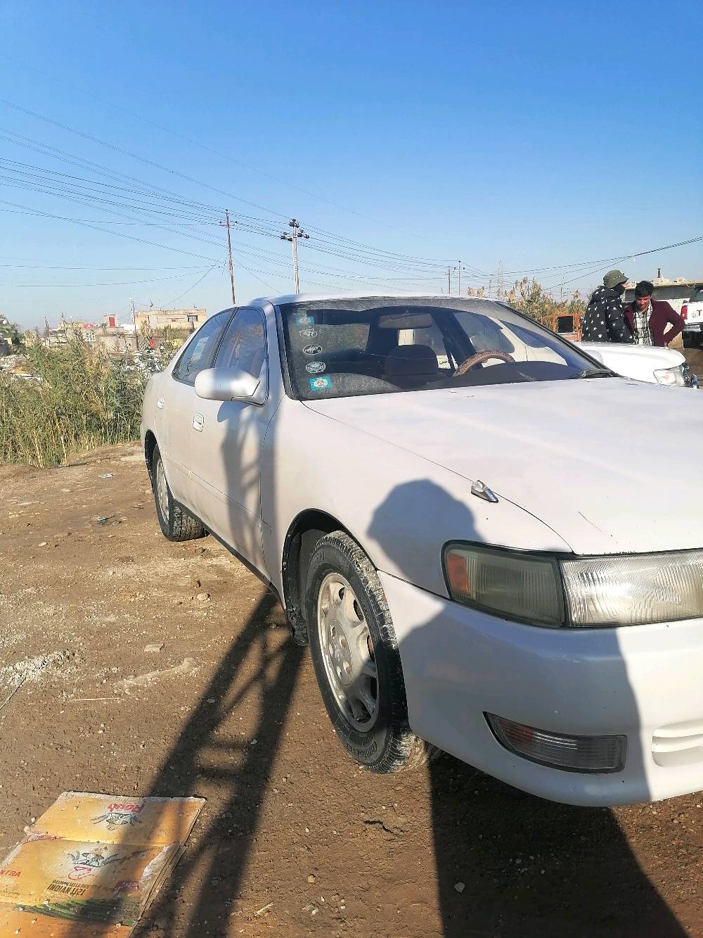 سلام عليكم
كرسته نفخ للبيع 
موديل 199‪3
لون لؤلؤي 
رقم مثنئ سياره هزته بعدها ما صاقطه 
سنويه لل29 راعيه موجود شرط مداور 
كير مكينه ٢٥٠٠ديلكو تبريد جاهز نقص بس غاز 
حداديه نضيفه.      تخم تاير نضاف 
السياره مكفوله من الضربه القويه والعيب الشرعي والاصوليات 
السعر 65 بيه مجال للشراي 
مكاني ذي قار 
قضاء الشطره للستفسار ***********‪ 
