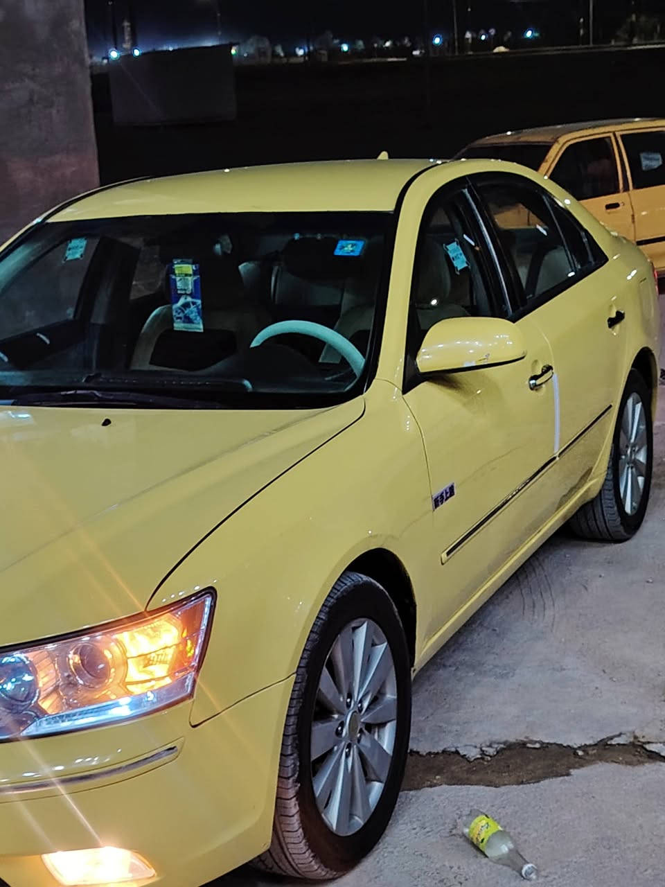 السلام عليكم سوناته 2009 بسمي
امريكي 2400 مكينه وكير وضفيره ستوني منزلهن
حداديه وتخم تاير جديد خط كربلاء بغداد مكان السياره
كربلاء السعر 98 وبيهه مجال بسيط ***********
