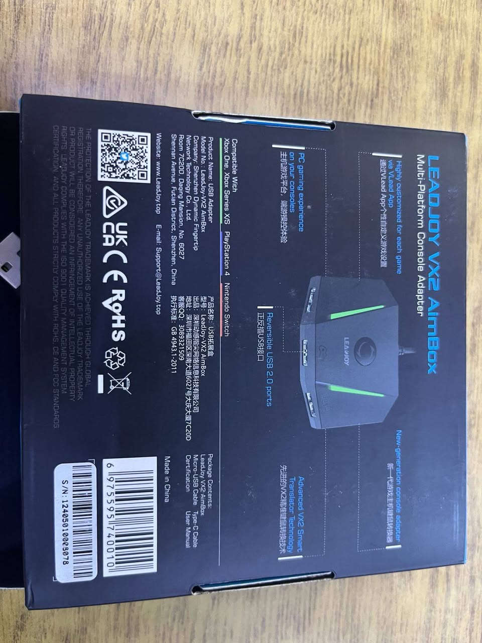 السلام عليكم
قطعه  ليدي جوي eVX 2
ترهم علىXBOX و PLAYSTATION 
تربط بيها الماوس والكيبورد و الجويستك 
يكون بيها تطبيق مخصص تسوي بي اعدادات لعبك الي تريده. 
القطعه جداً نظيفه open box 
السعر :70 الف قفل 
مكاني بلديات حي التجار


**إذا كنت صاحب هذا الإعلان وتريد حذفه لأي سبب، رجاءا أرسل رسالة إلى الدعم الفني**