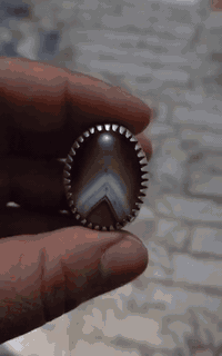 سماوة • خاتم جزع يماني • توصيل